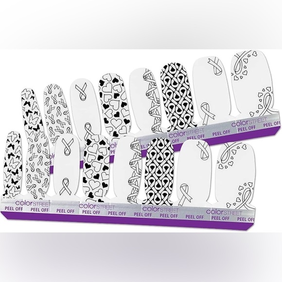 Color Street For The Cause Clear Overlay Nail Strips - Picture 3 of 4
